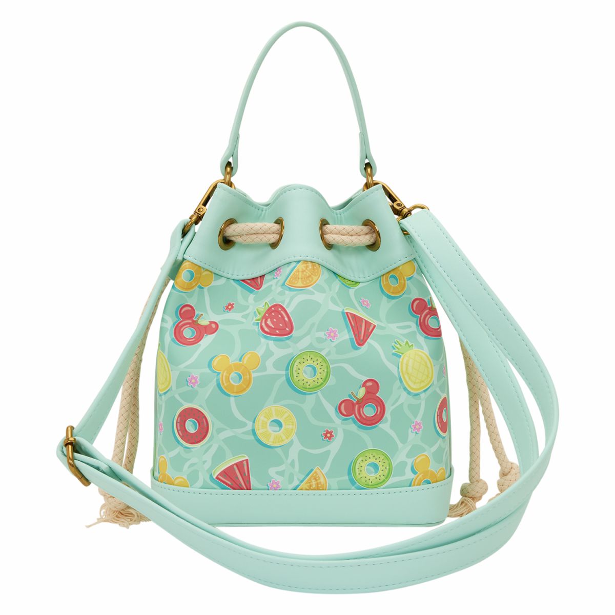 Mickey Mouse Beach Fun Bucket Crossbody Bag