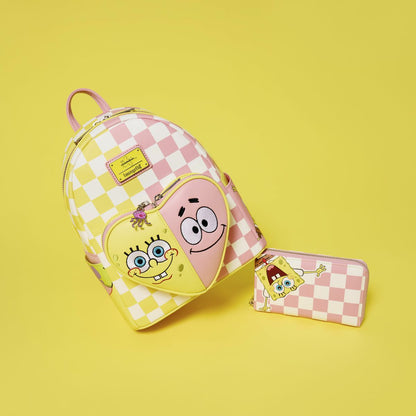 SpongeBob SquarePants & Patrick Star Checkered Mini Backpack