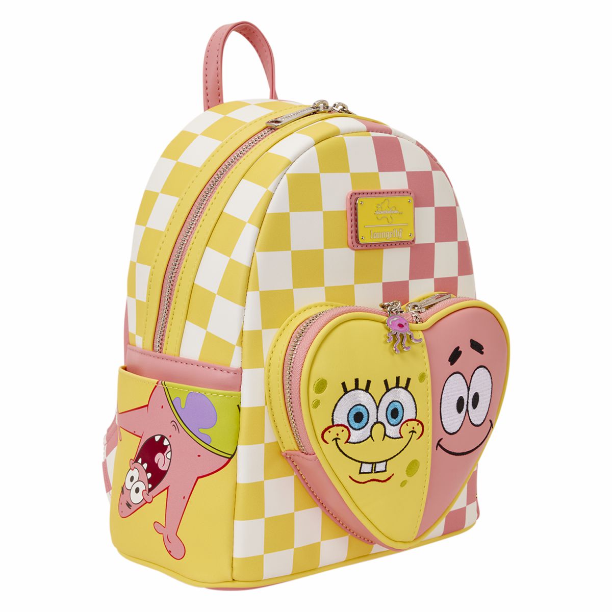 SpongeBob SquarePants & Patrick Star Checkered Mini Backpack