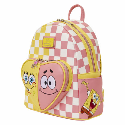 SpongeBob SquarePants & Patrick Star Checkered Mini Backpack