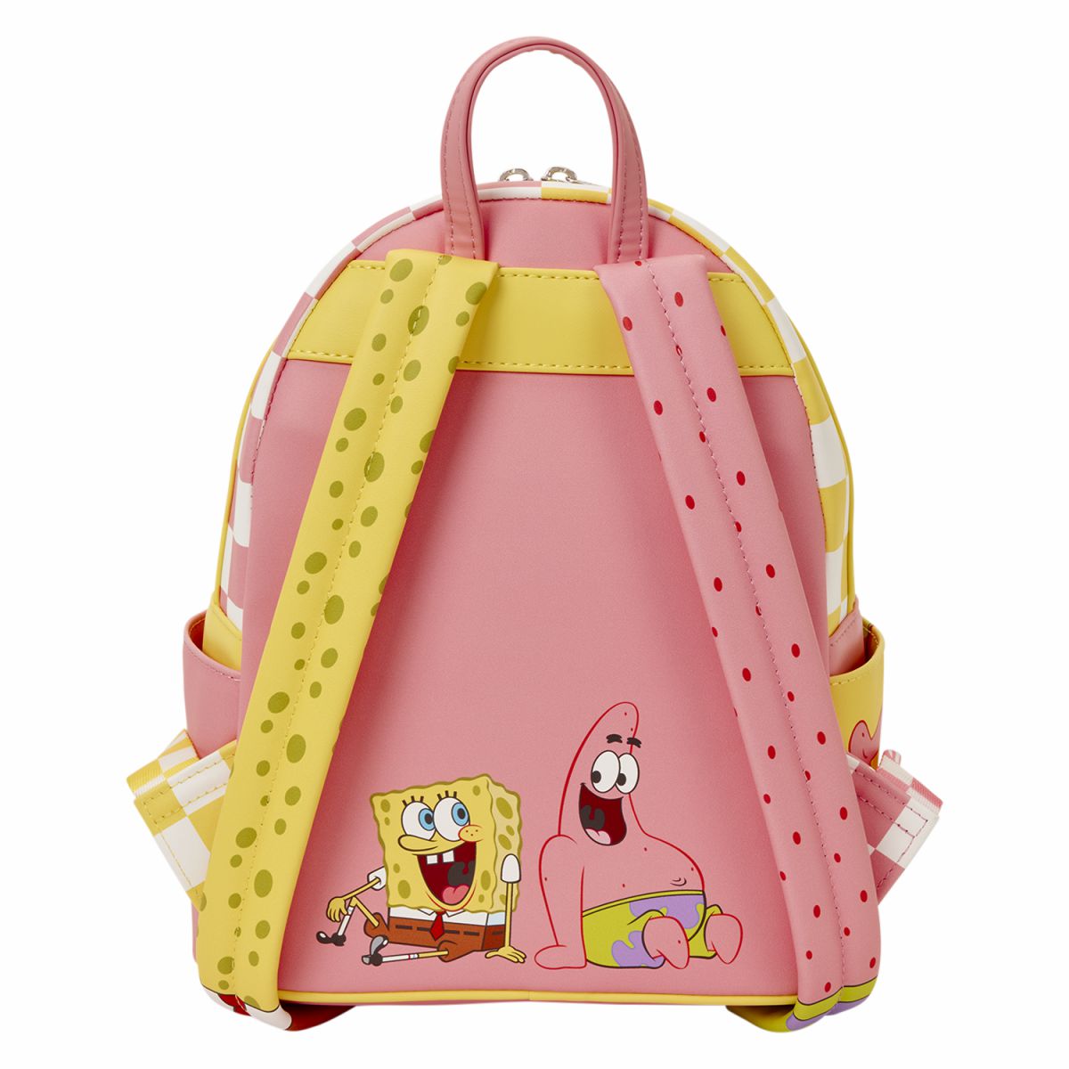 SpongeBob SquarePants & Patrick Star Checkered Mini Backpack