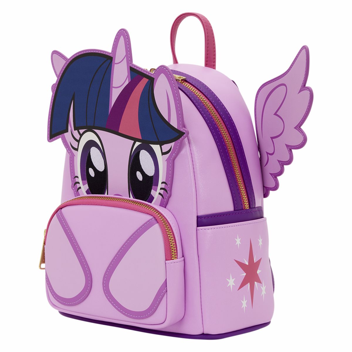 My Little Pony Twilight Sparkle Cosplay Glitter Mini Backpack