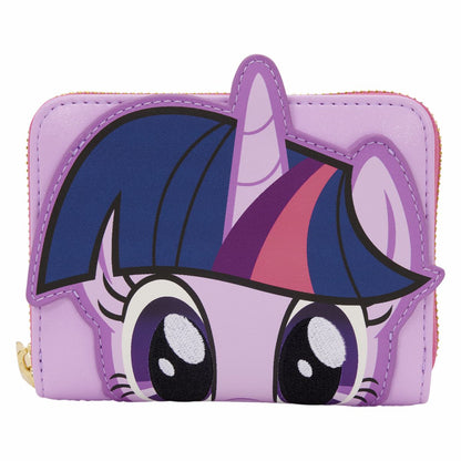 My Little Pony Twilight Sparkle Cosplay Glitter Zip Around Wallet