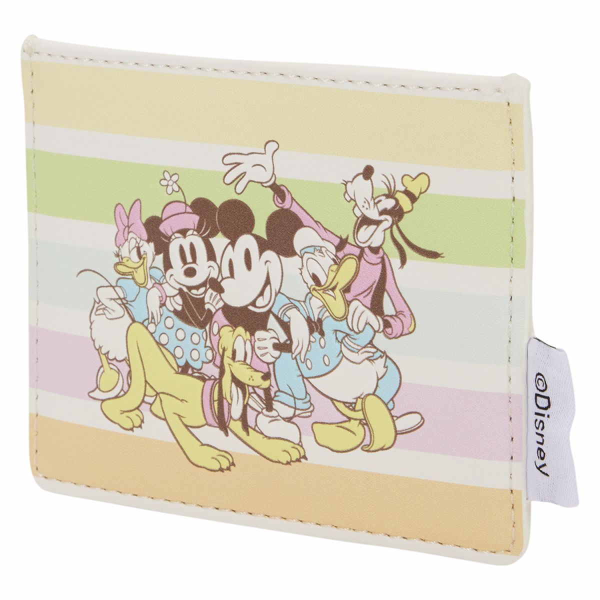 Mickey & Friends Rainbow Stripes Card Holder