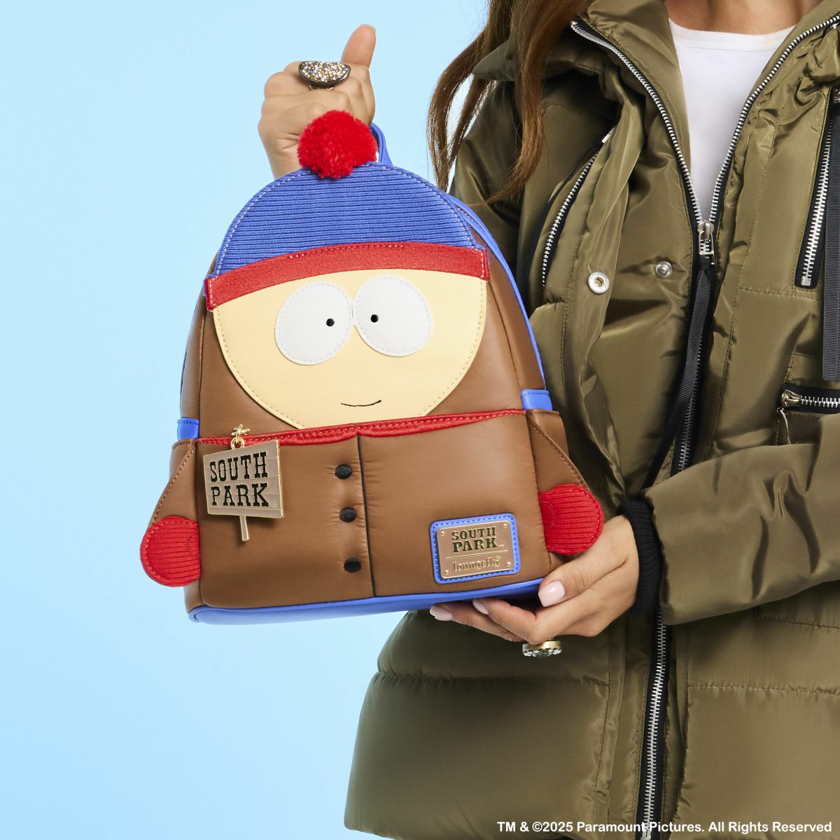 South Park Stan Cosplay Mini Backpack