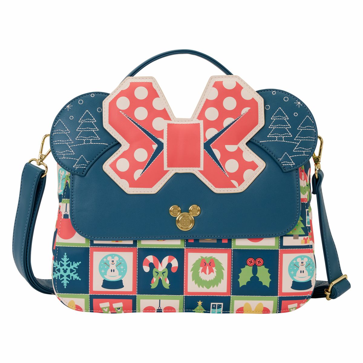 Minnie Mouse Holiday Crossbody Bag