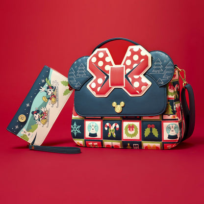 Minnie Mouse Holiday Crossbody Bag