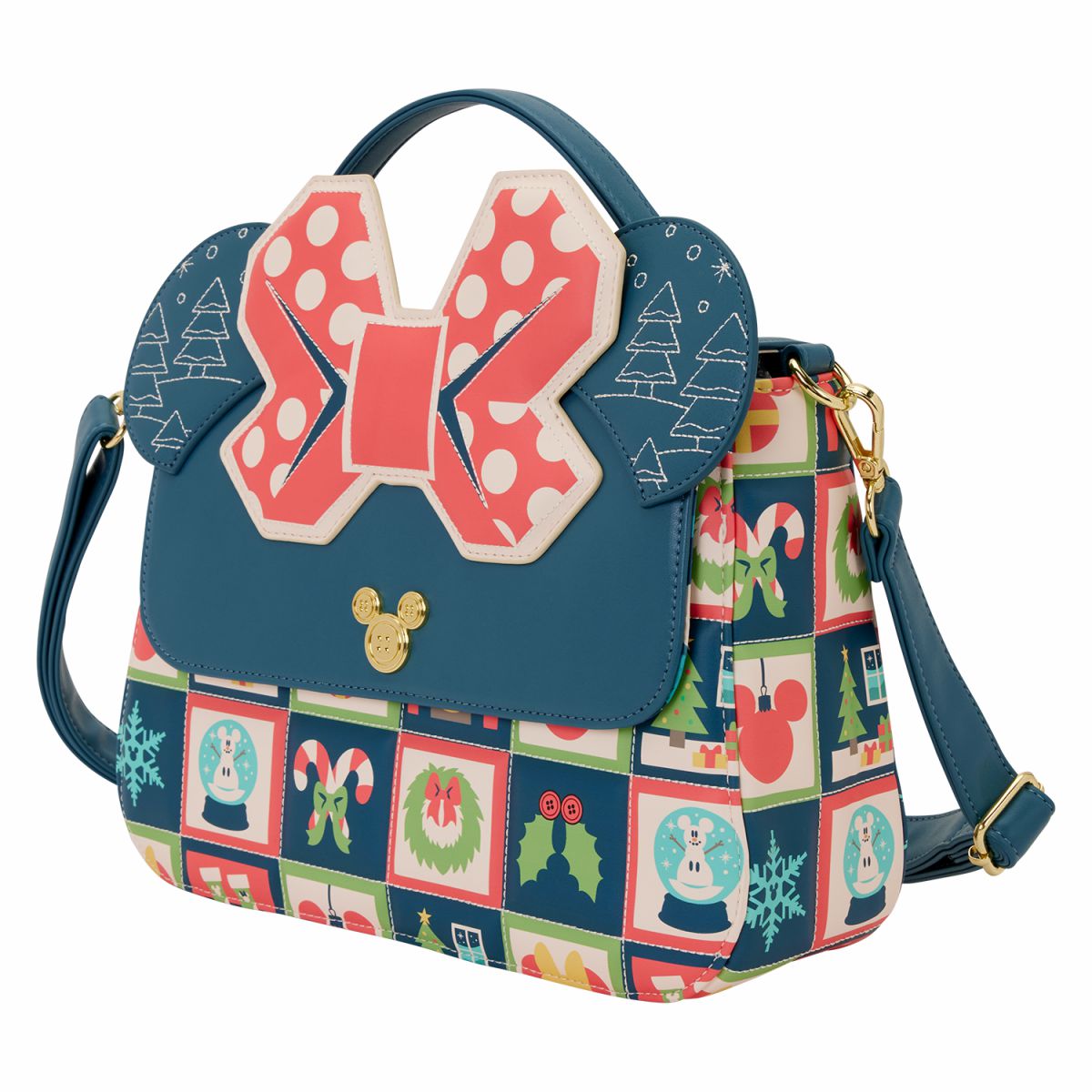 Minnie Mouse Holiday Crossbody Bag