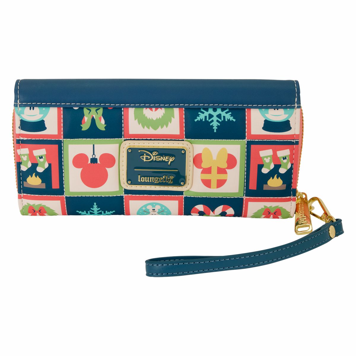 Mickey & Minnie Holiday Wristlet Wallet