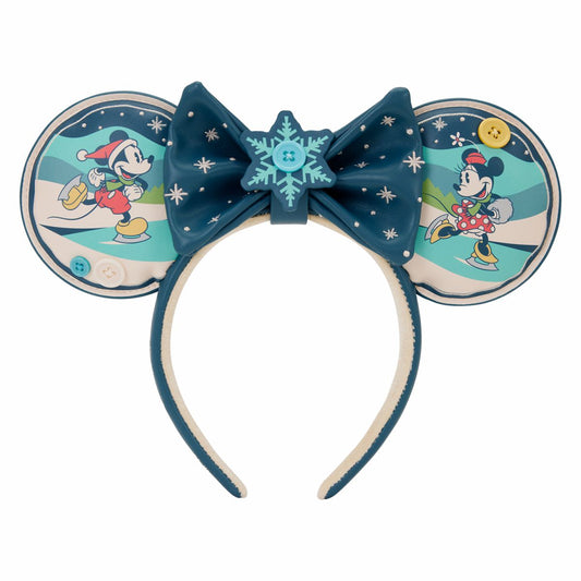 Mickey & Minnie Holiday Ear Headband