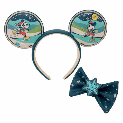 Mickey & Minnie Holiday Ear Headband