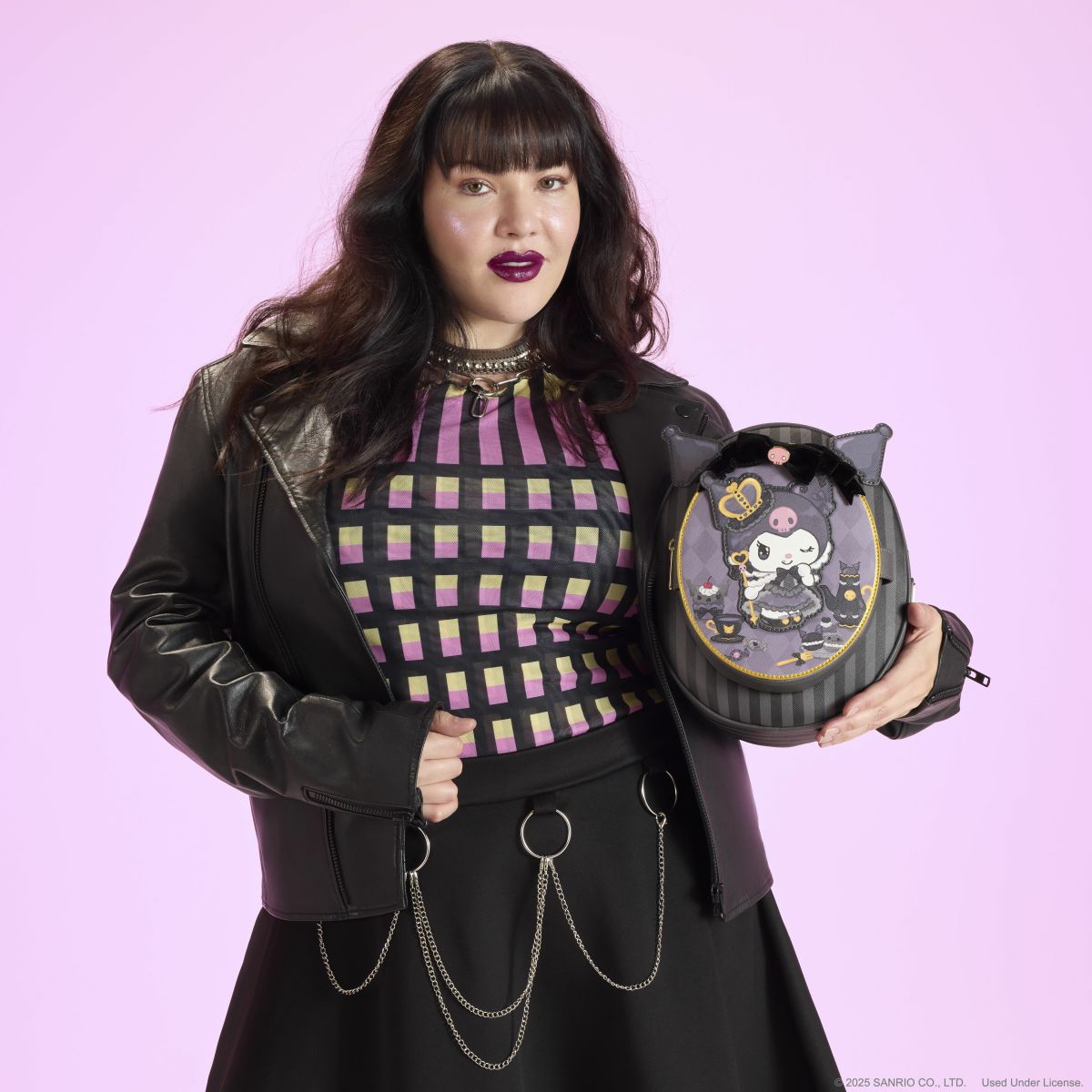 Sanrio Kuromi 20th Anniversary Cameo Mini Backpack
