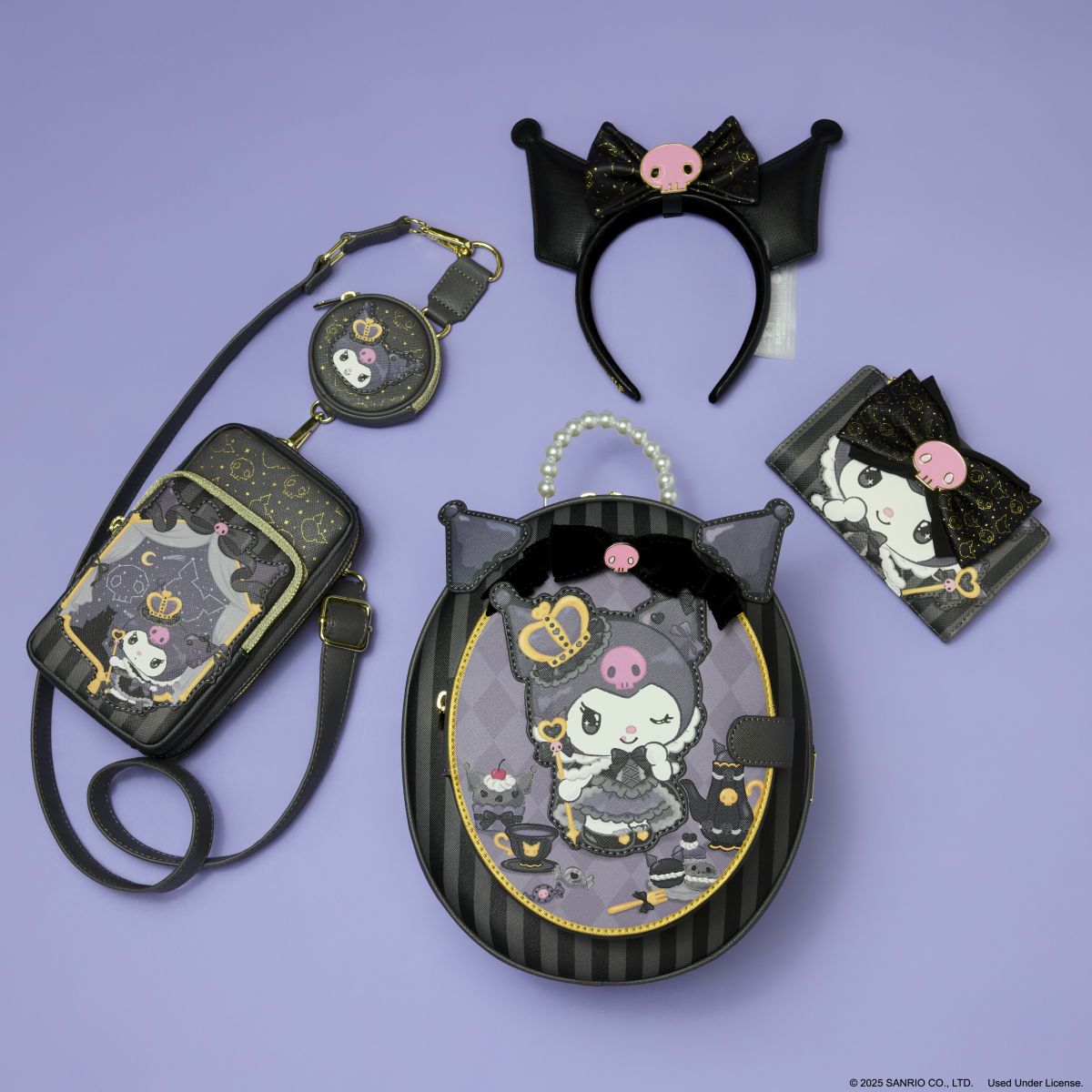Sanrio Kuromi 20th Anniversary Cameo Mini Backpack