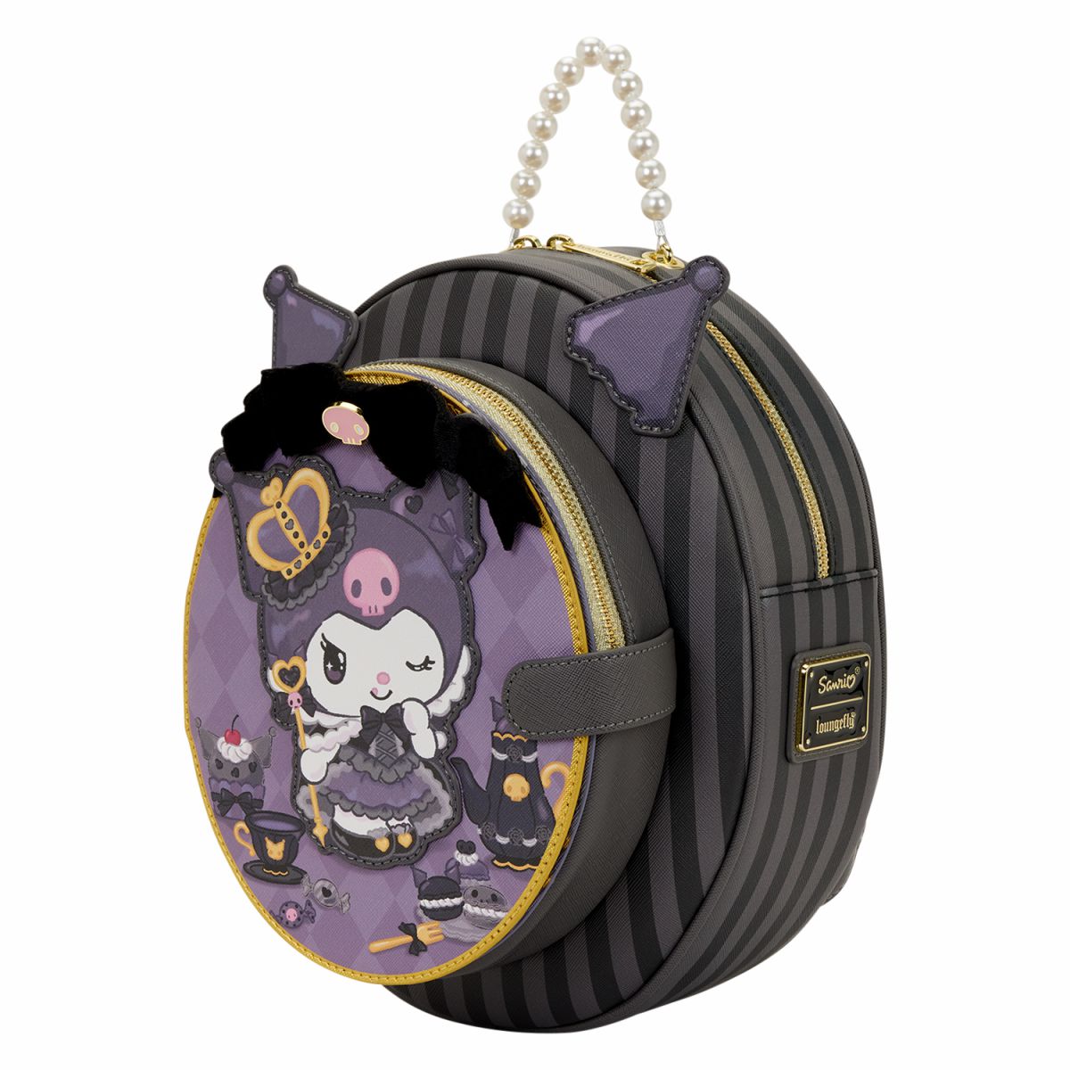 Sanrio Kuromi 20th Anniversary Cameo Mini Backpack