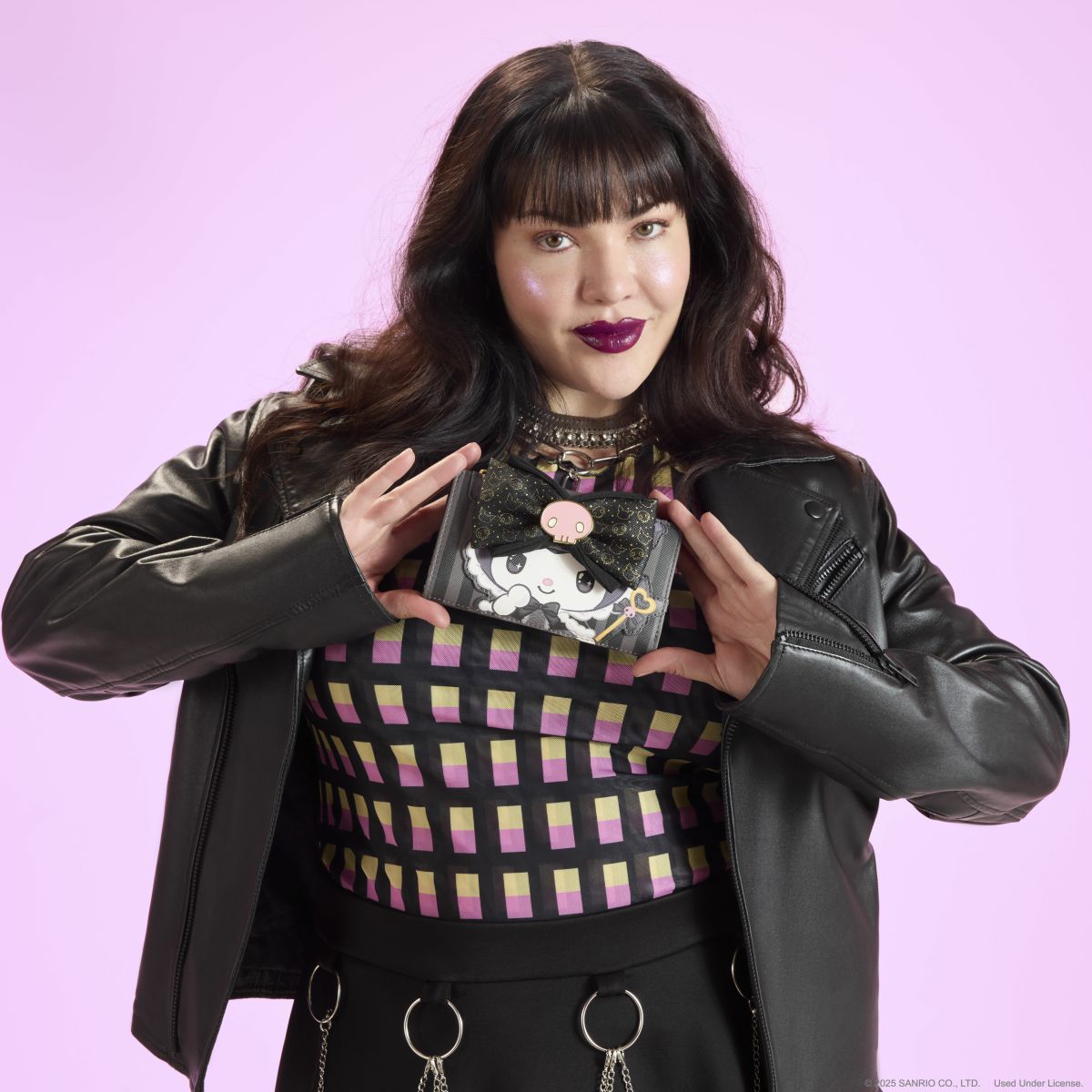 Sanrio Kuromi 20th Anniversary Flap Wallet