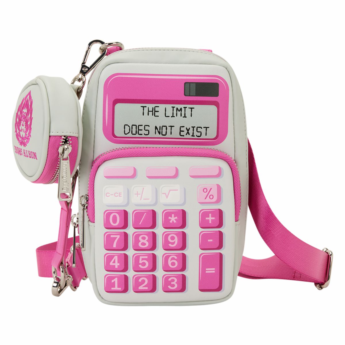 Mean Girls Calculator Cell Phone Crossbody Bag with Coin Bag