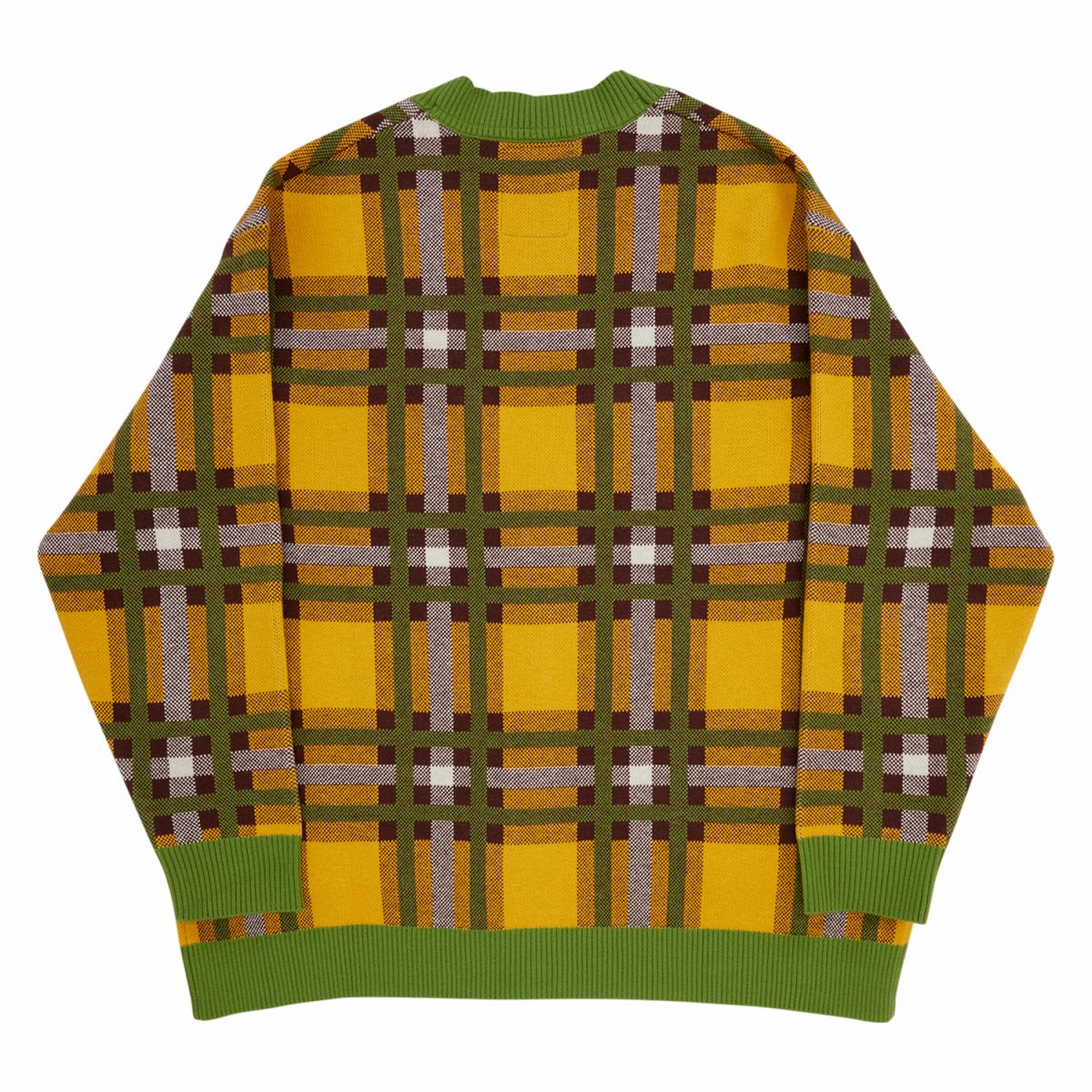 Pluto 95th Anniversary Plaid Knit Cardigan