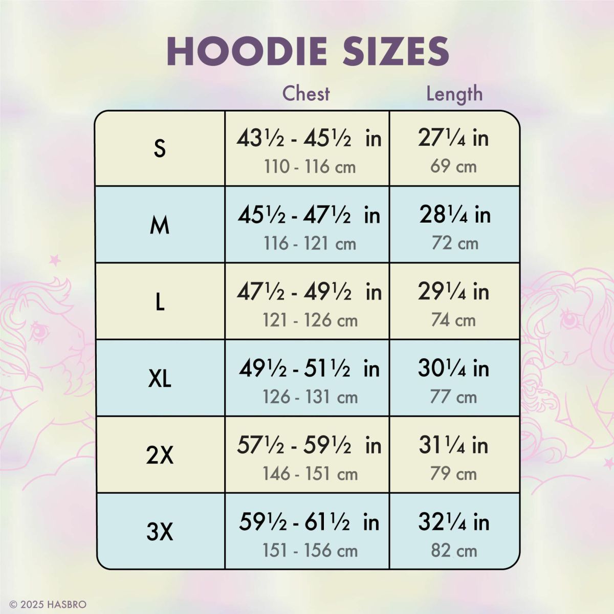My Little Pony Clouds Tie-Dye Unisex Hoodie