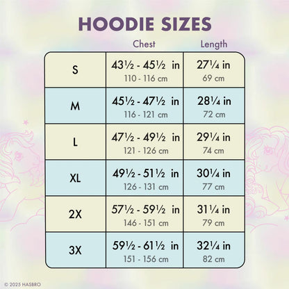 My Little Pony Clouds Tie-Dye Unisex Hoodie