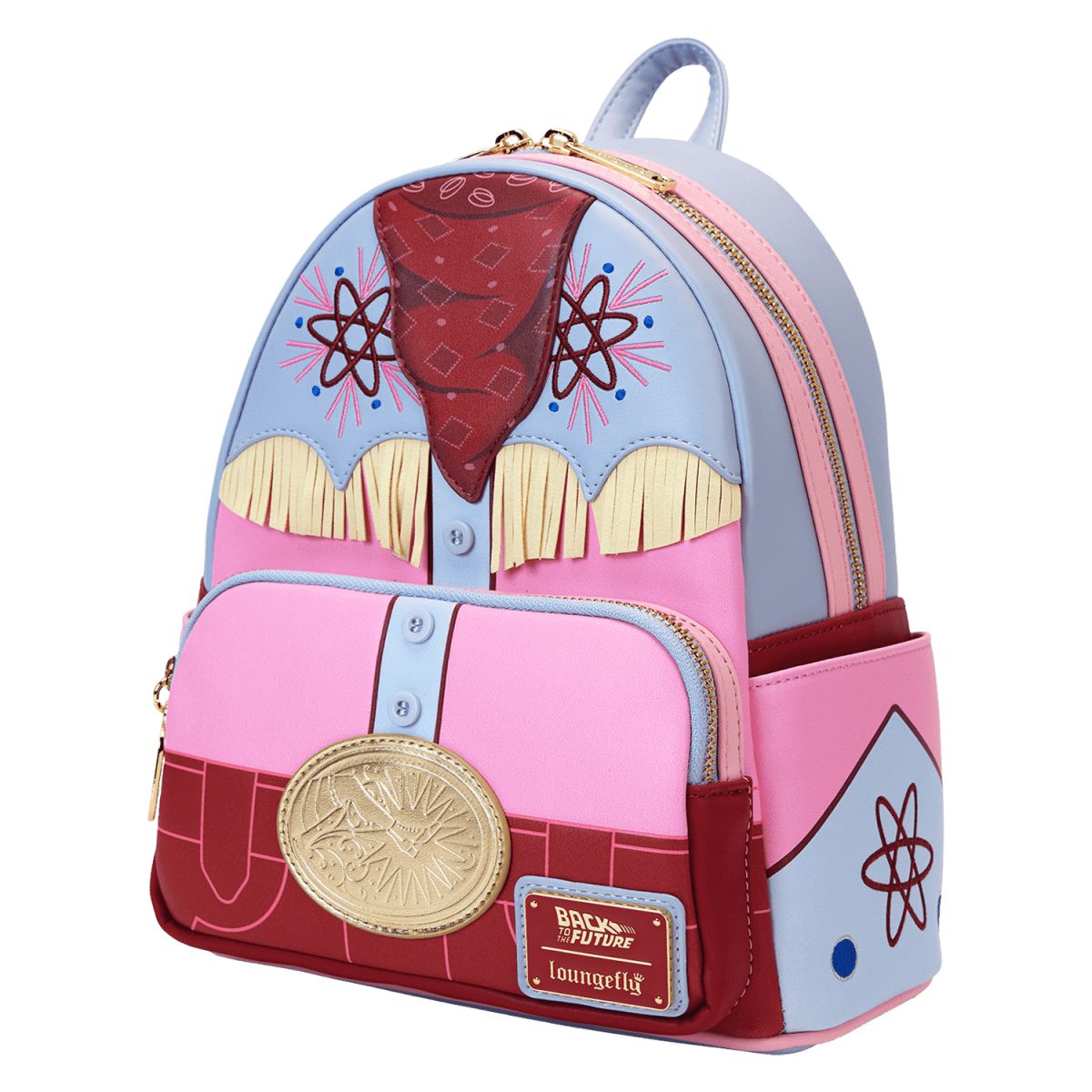 Back To The Future 40th Anniversary Marty McFly Western Cosplay Mini Backpack