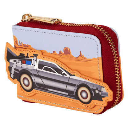 Back To The Future 40th Anniversary Time Machine Accordion Wallet