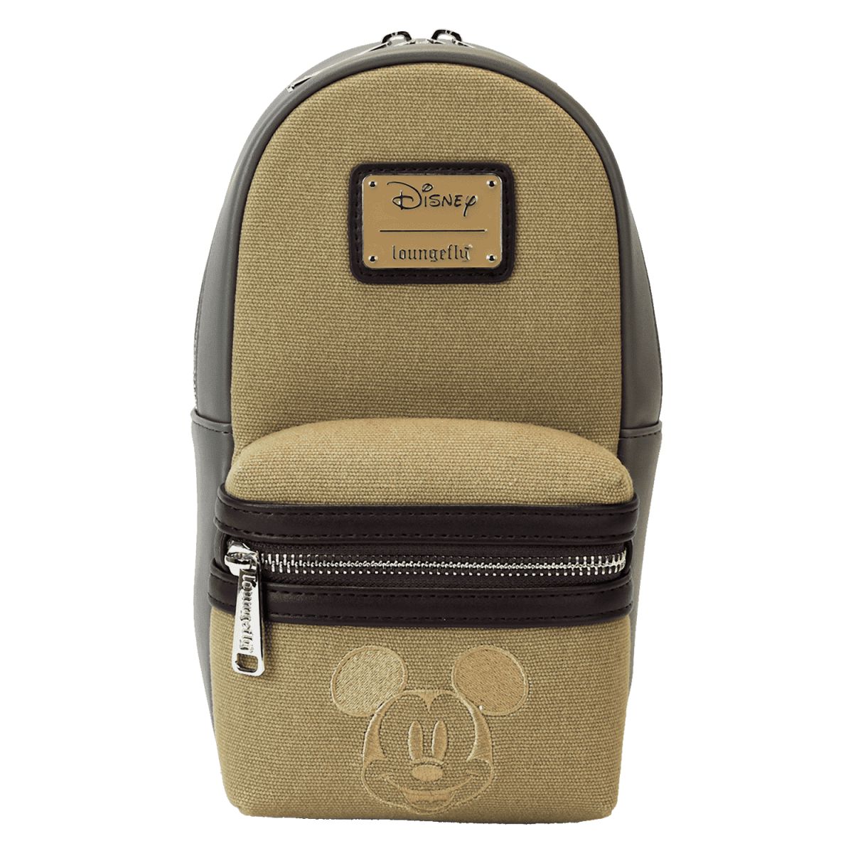 Mickey & Friends Canvas Drink Holder Crossbody Bag