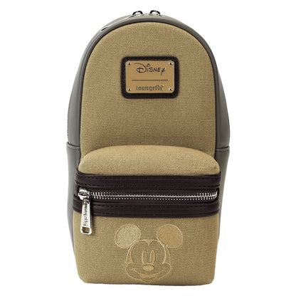 Mickey & Friends Canvas Drink Holder Crossbody Bag