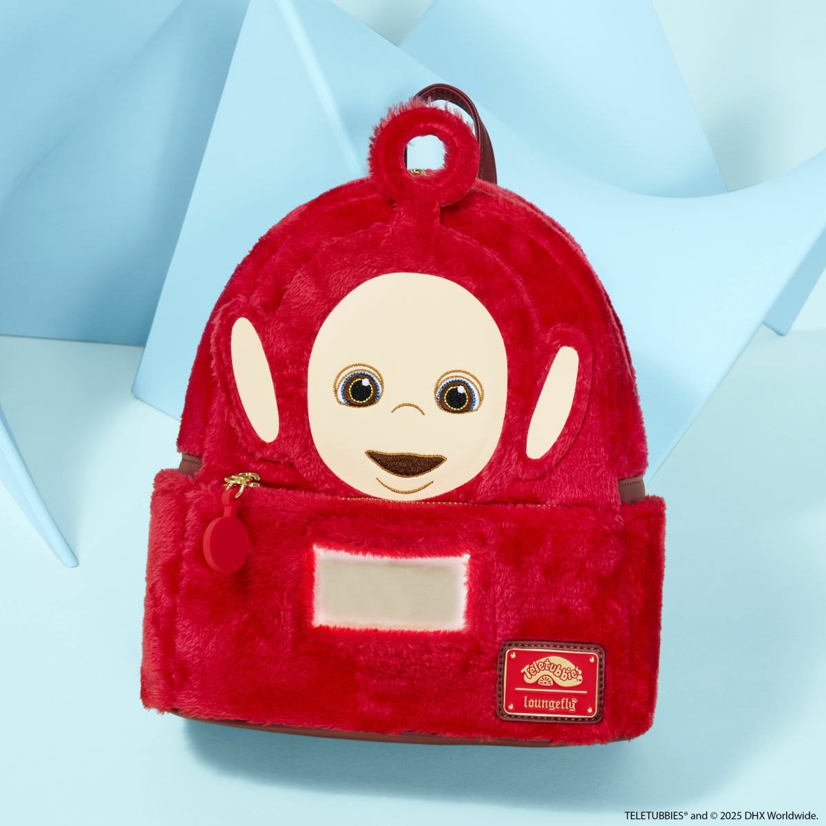 Teletubbies Po Plush Cosplay Light Up Mini Backpack