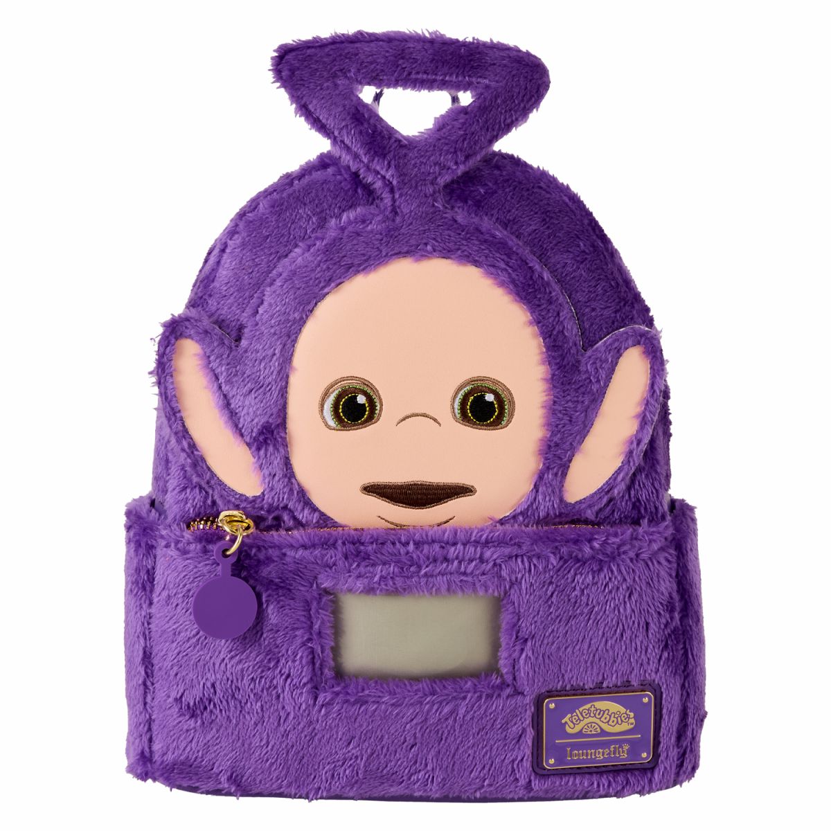 Teletubbies Tinky-Winky Plush Cosplay Light Up Mini Backpack