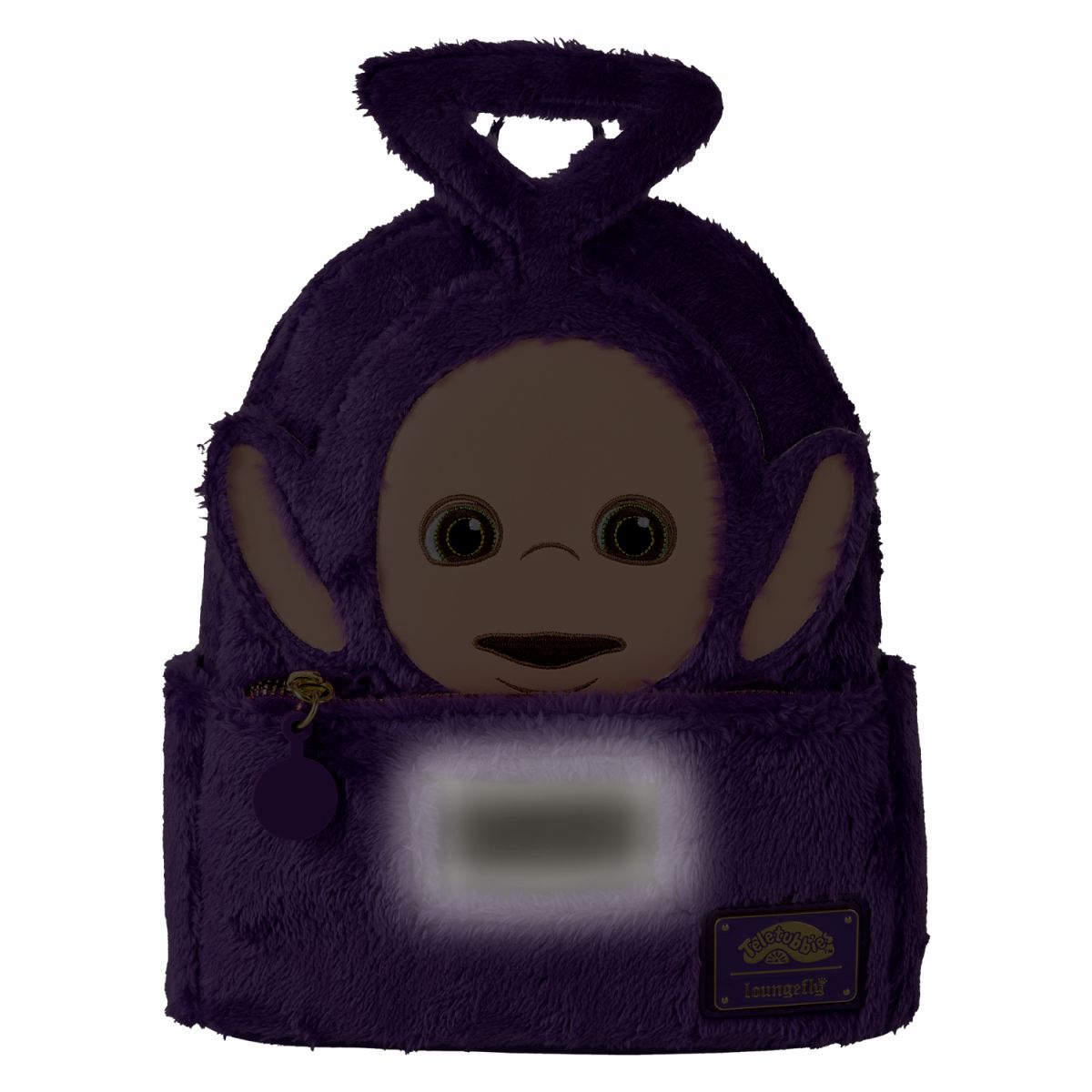 Teletubbies Tinky-Winky Plush Cosplay Light Up Mini Backpack