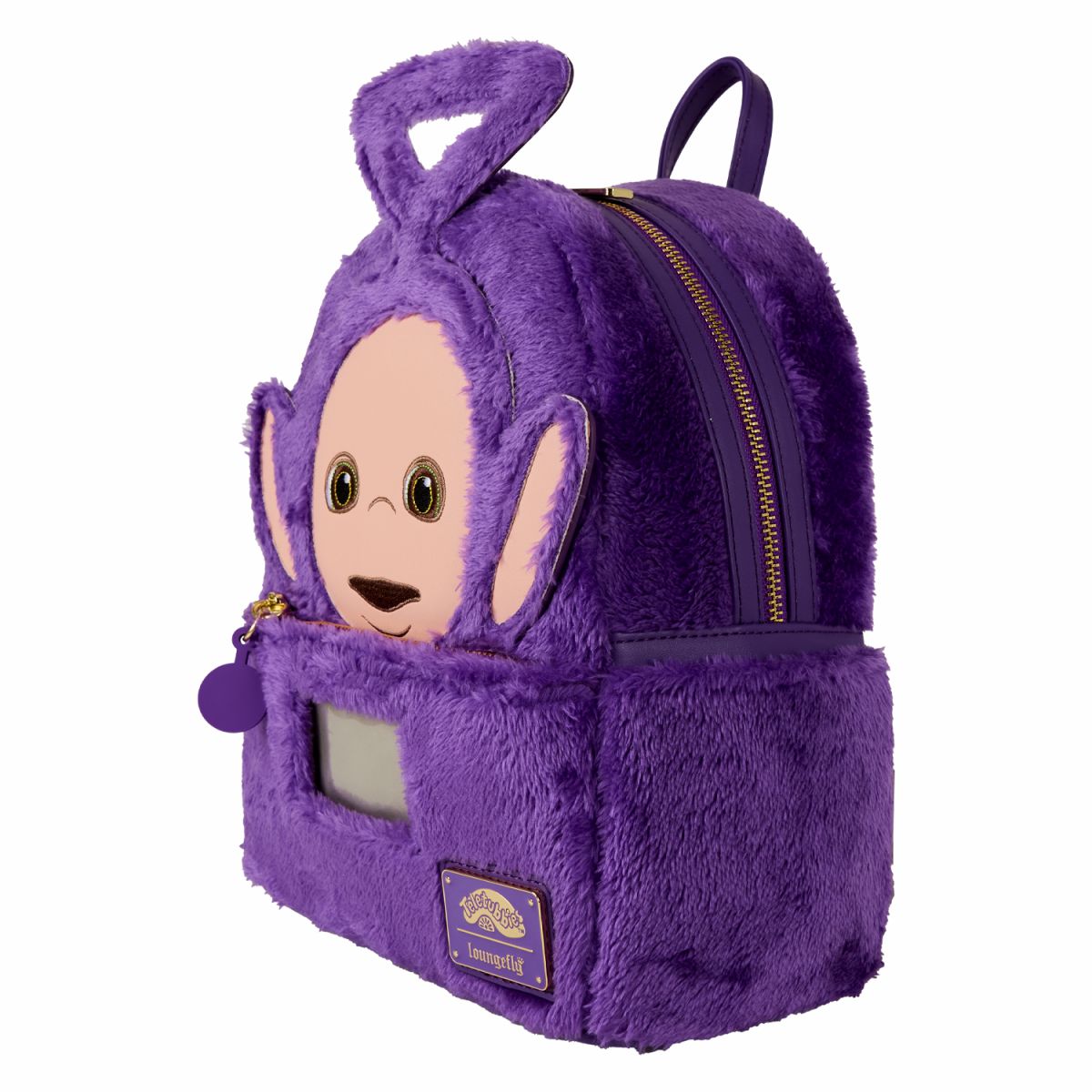 Teletubbies Tinky-Winky Plush Cosplay Light Up Mini Backpack