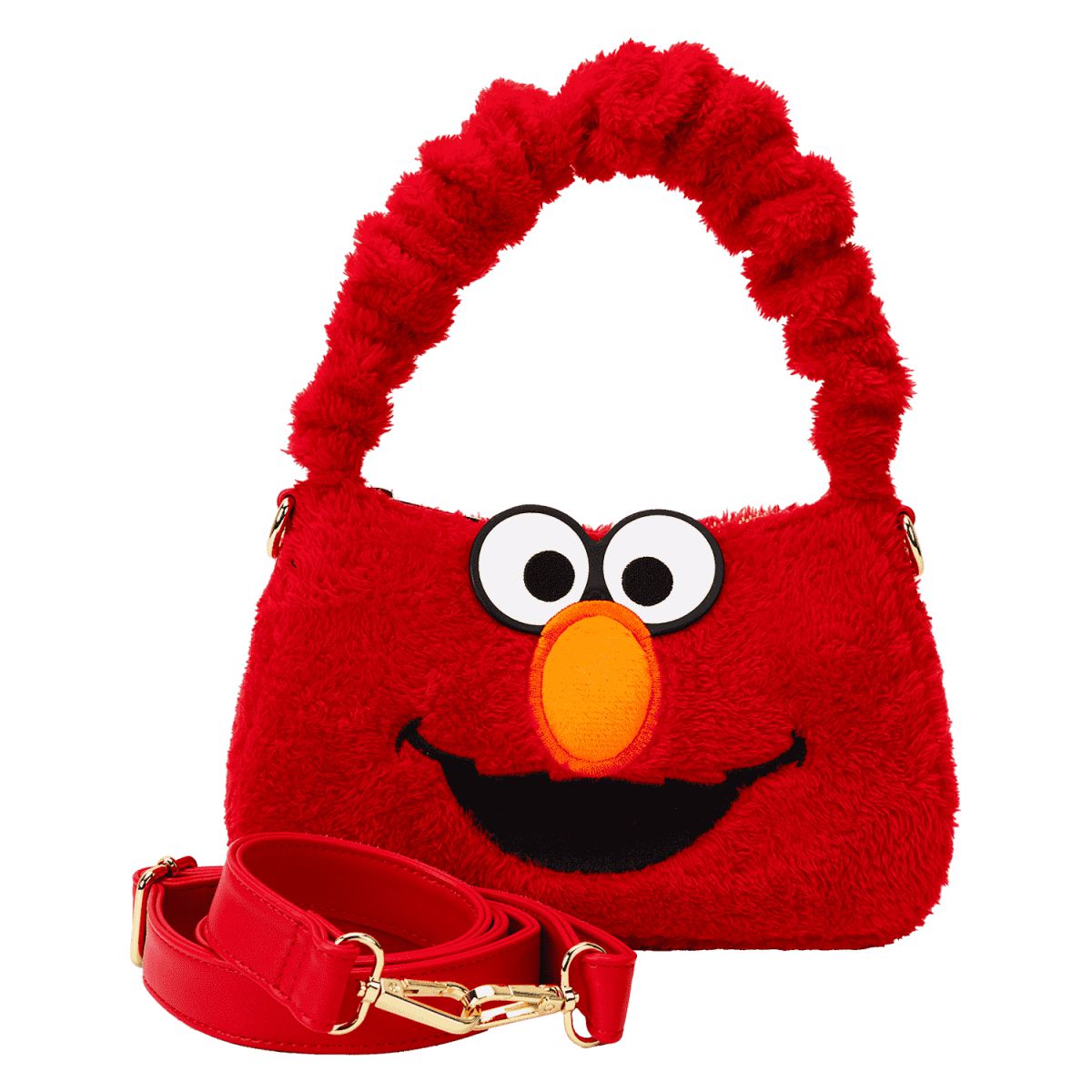 Sesame Street Elmo Plush Cosplay Crossbody Bag