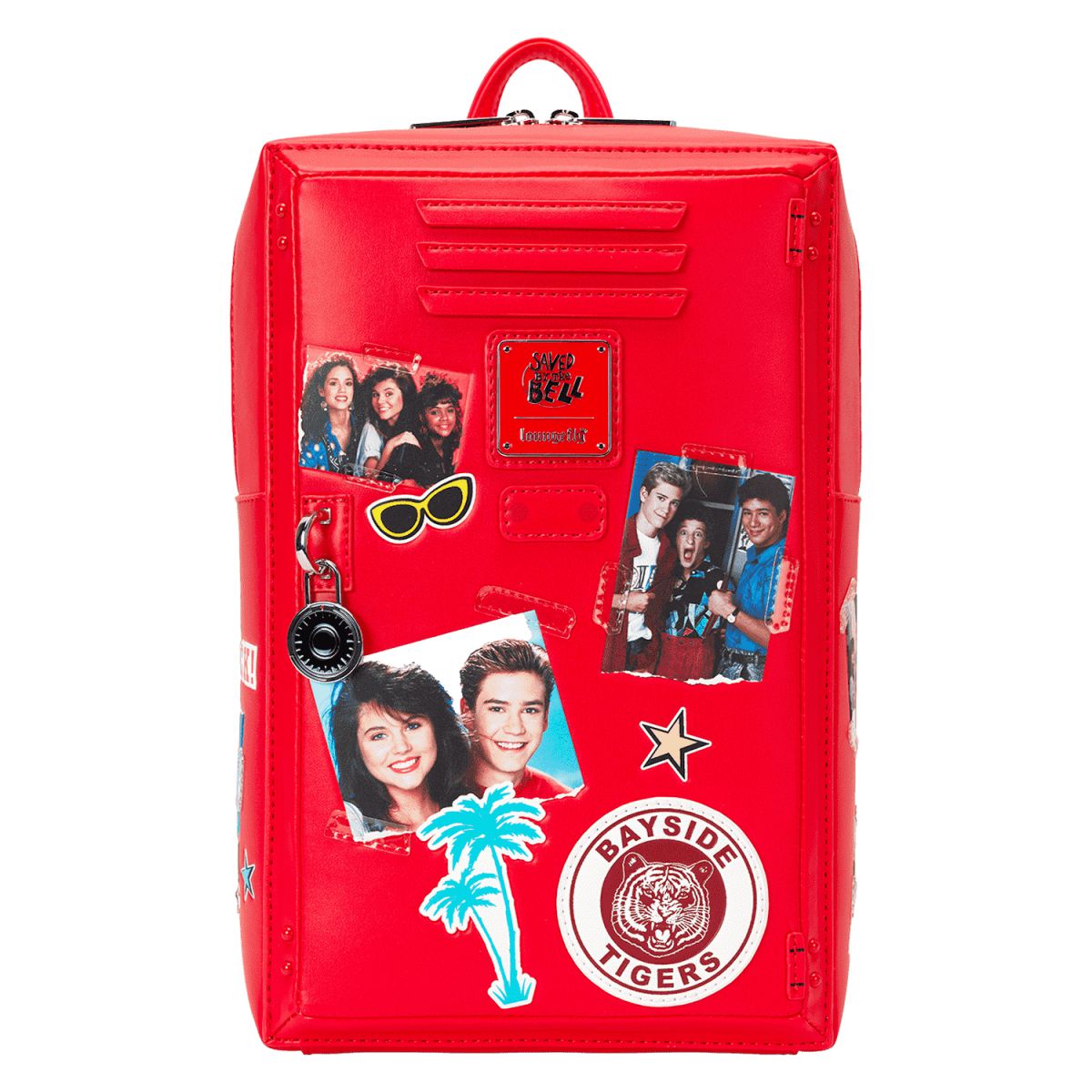 Saved By The Bell Bayside High Locker Figural Mini Backpack