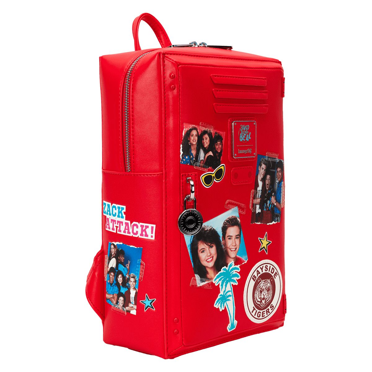 Saved By The Bell Bayside High Locker Figural Mini Backpack