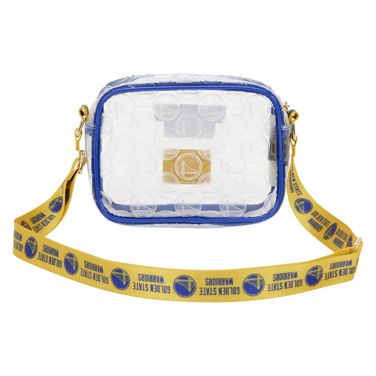 NBA Golden State Warriors Clear Crossbody Stadium Bag