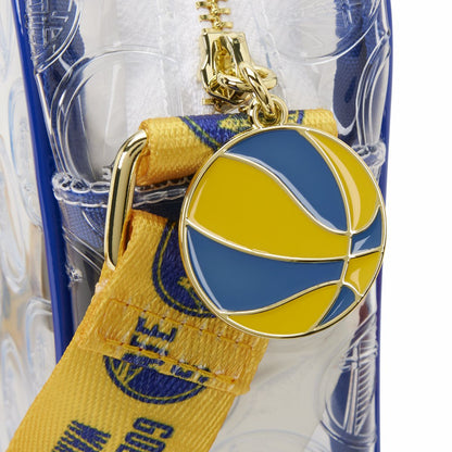 NBA Golden State Warriors Clear Crossbody Stadium Bag