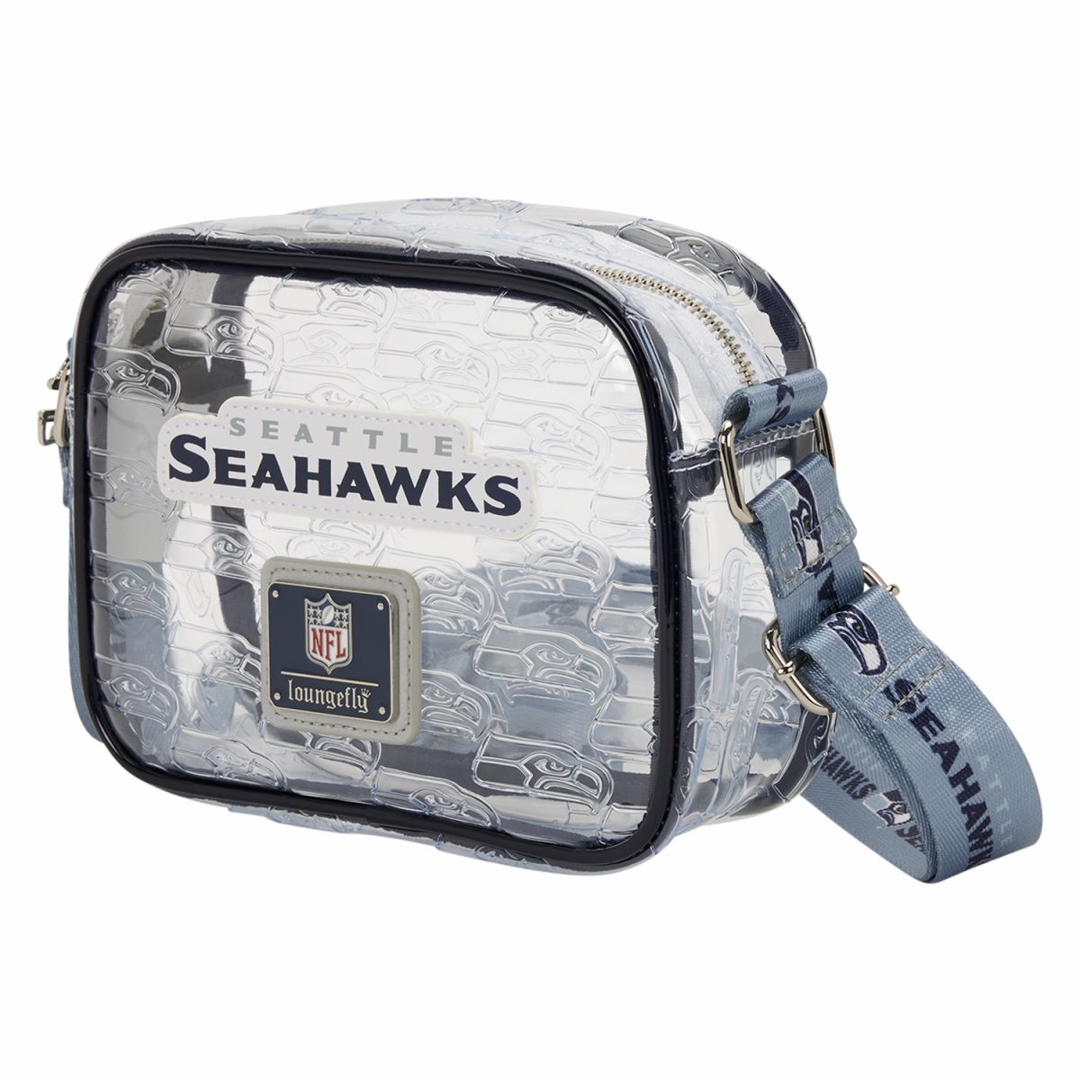 NFL Seattle Seahawks Clear Crossbody Stadium Bag