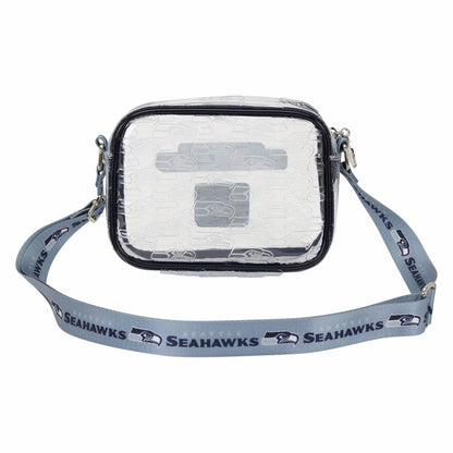 NFL Seattle Seahawks Clear Crossbody Stadium Bag