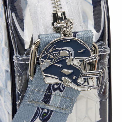 NFL Seattle Seahawks Clear Crossbody Stadium Bag