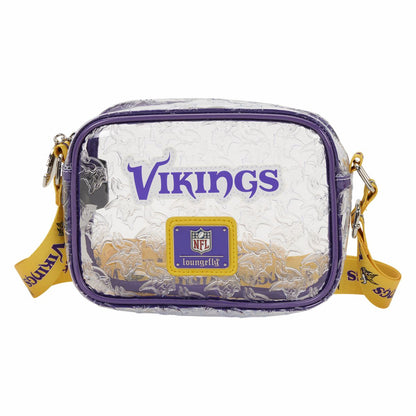 NFL Minnesota Vikings Clear Crossbody Stadium Bag