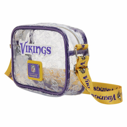 NFL Minnesota Vikings Clear Crossbody Stadium Bag
