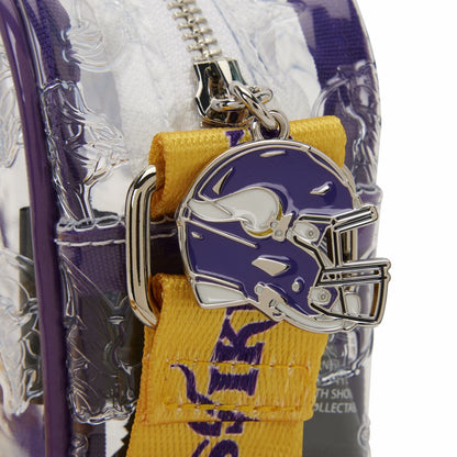 NFL Minnesota Vikings Clear Crossbody Stadium Bag