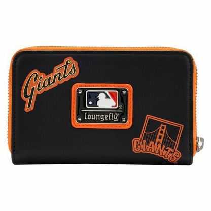 MLB SF Giants Patches Zip Around Wallet