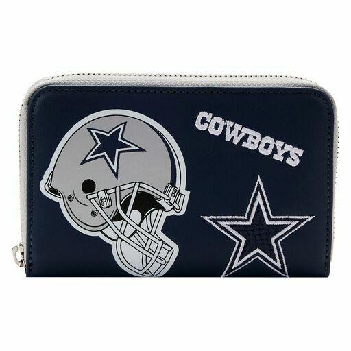 NFL Dallas Cowboys Patches Zip Around Wallet