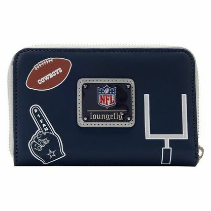 NFL Dallas Cowboys Patches Zip Around Wallet