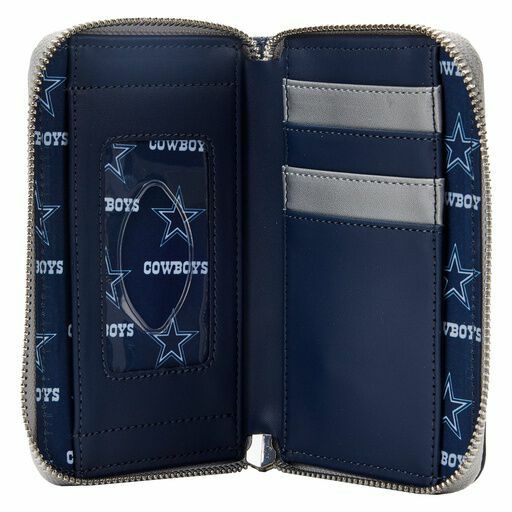 NFL Dallas Cowboys Patches Zip Around Wallet