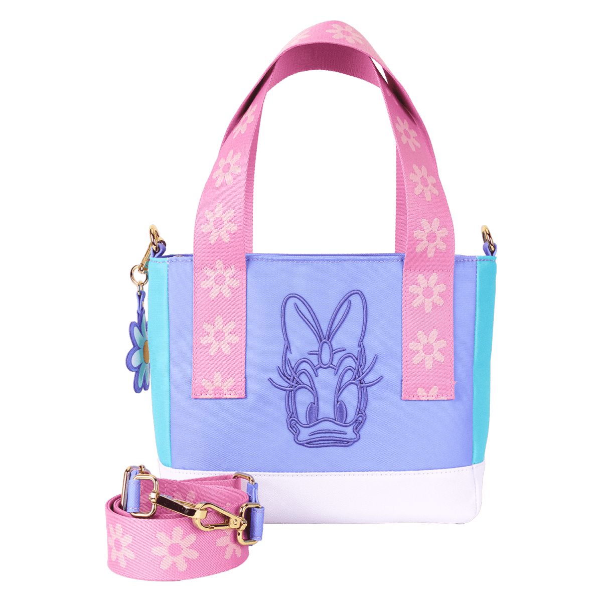 Daisy Duck 85th Anniversary Mini Tote Crossbody Bag