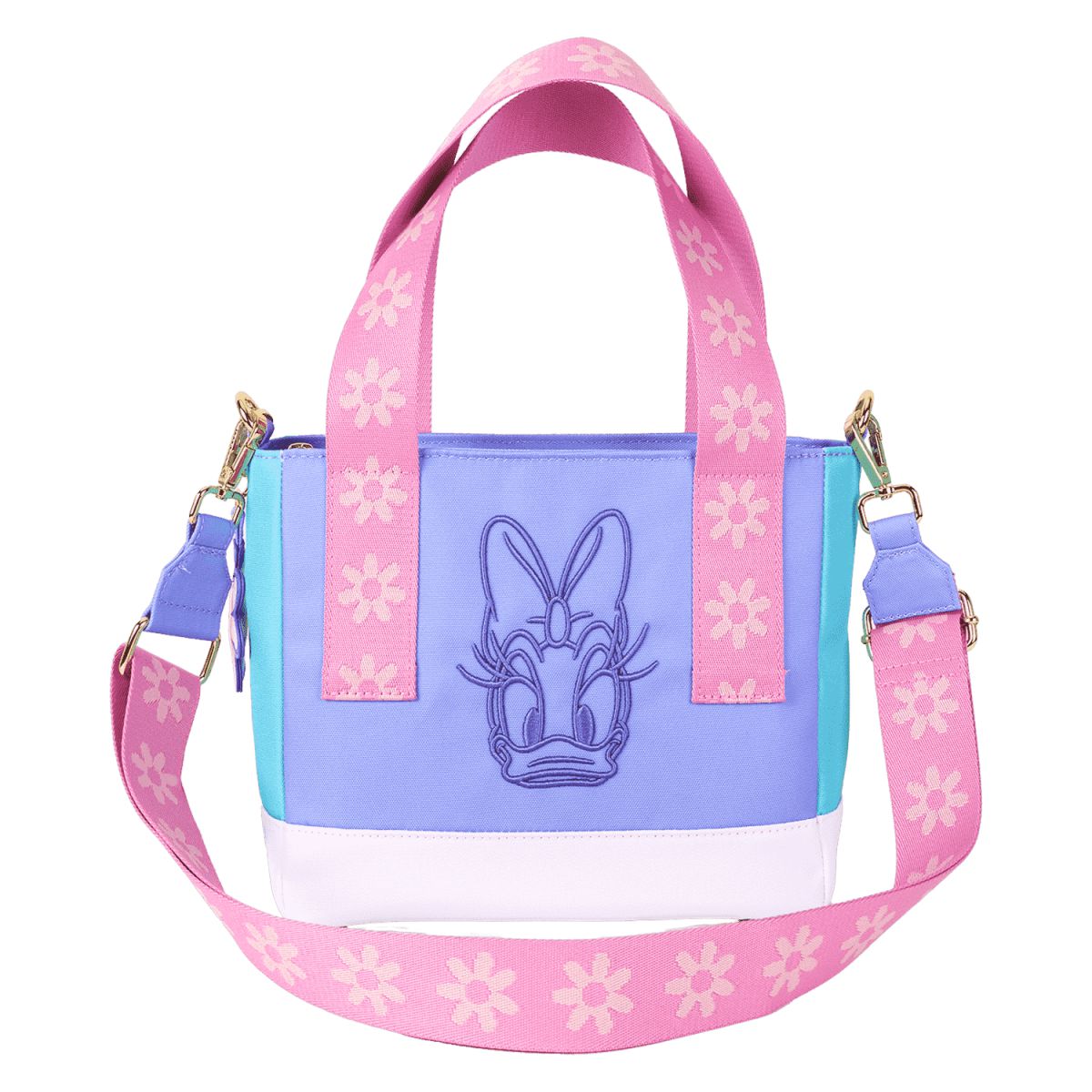Daisy Duck 85th Anniversary Mini Tote Crossbody Bag