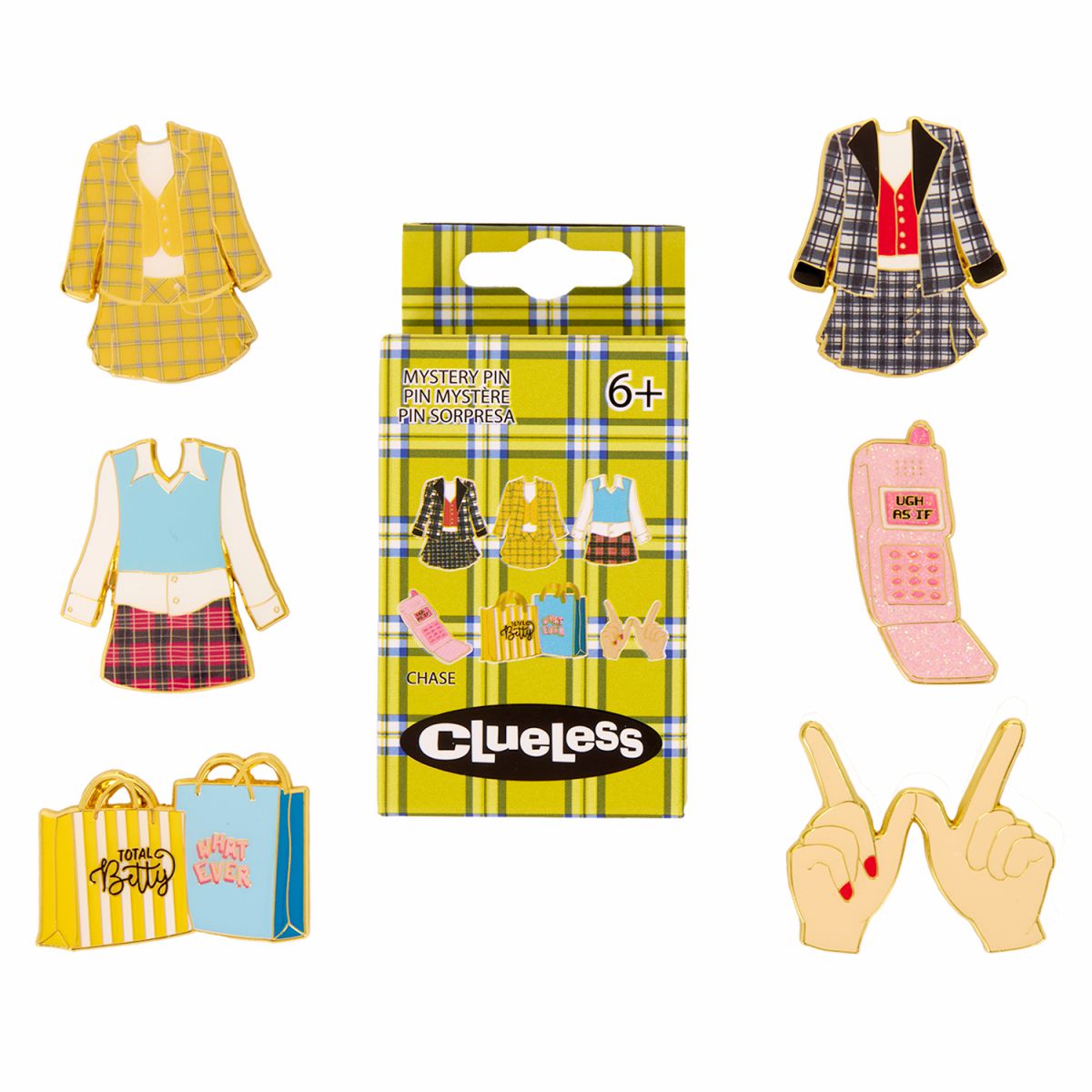 Clueless 30th Anniversary Mystery Box Pin