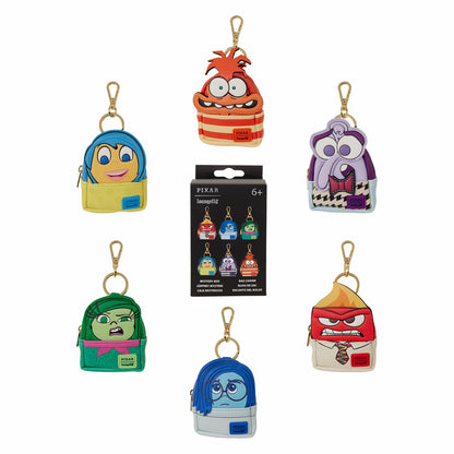 Inside Out Cosplay Mystery Mini Backpack Keychain Charm